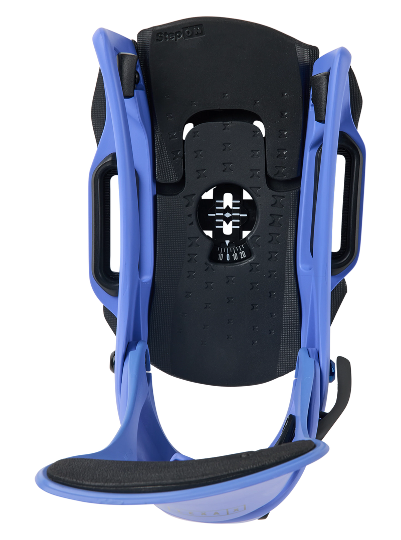 Load image into Gallery viewer, Burton Women's Step On Lexa X EST Snowboard Bindings Iris Bloom 3030510EZK
