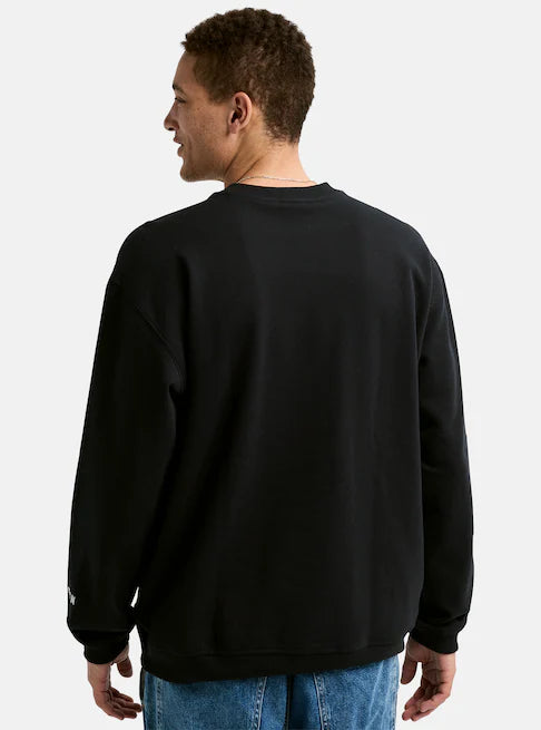 Burton Unisex Collegiate Crewneck Sweatshirt True Black 3031610A04