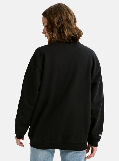 Burton Unisex Collegiate Crewneck Sweatshirt True Black 3031610A04