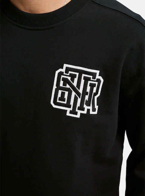 Burton Unisex Collegiate Crewneck Sweatshirt True Black 3031610A04