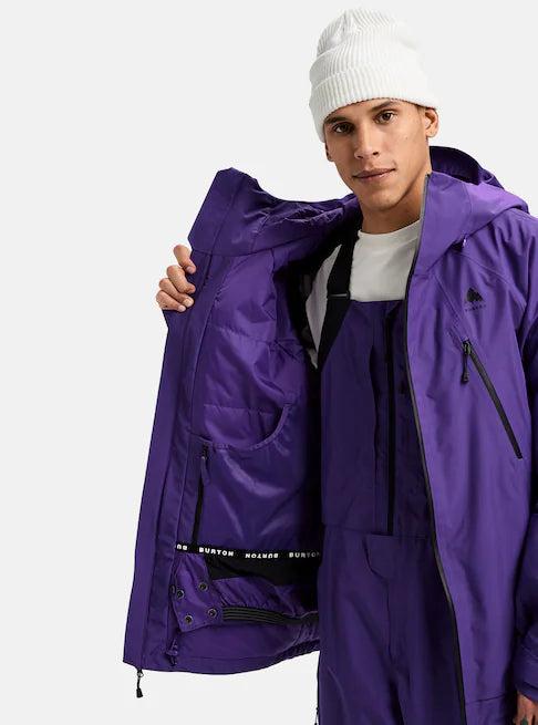 Load image into Gallery viewer, Burton Men&#39;s Reserve GORE-TEX 2L Insulated Snow Jacket Prism Violet 304111049C
