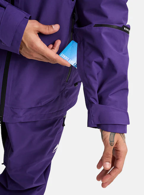 Burton Men's Reserve GORE-TEX 2L Insulated Snow Jacket Prism Violet 304111049C
