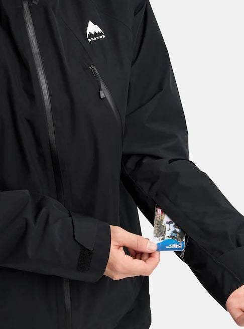 Burton Men's Reserve GORE-TEX 2L Insulated Snow Jacket True Black 3041110A04