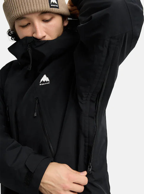 Burton Men's Reserve GORE-TEX 2L Insulated Snow Jacket True Black 3041110A04