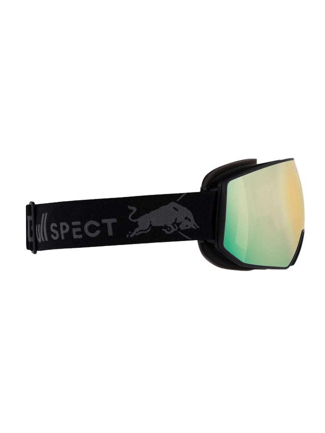 Load image into Gallery viewer, Red Bull Unisex Spect Fink Black Snow Goggles Smoke/Yellow Mirror FINK-02YE2
