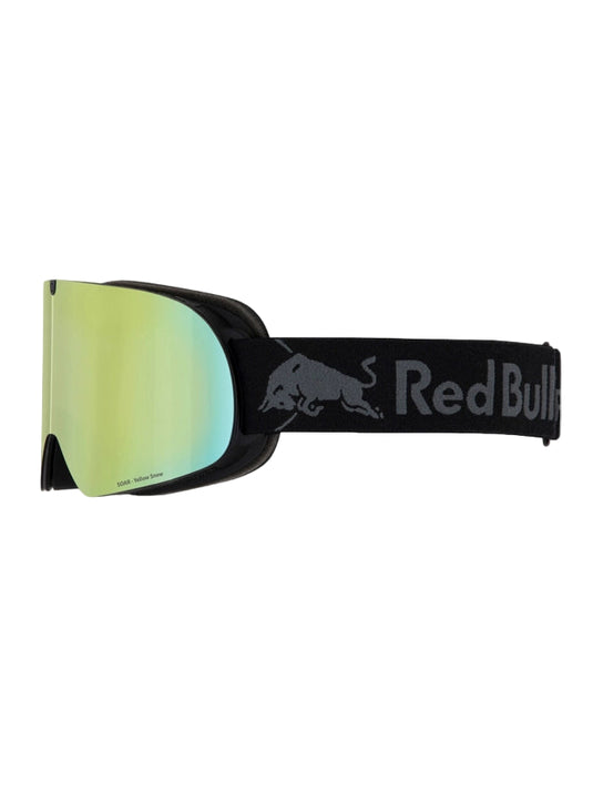 Red Bull Unisex Spect Soar Black Snow Goggles Smoke/Yellow Mirror SOAR-13YE2