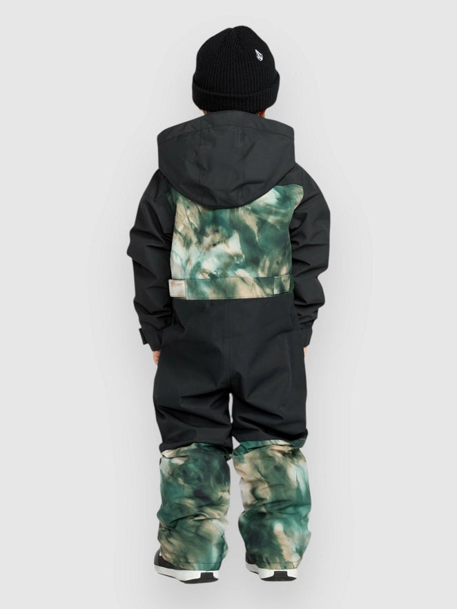 Load image into Gallery viewer, Volcom Kids&#39; Little Flurry One Piece Snow Jumpsuit (2-7 Years) Green II0452600-GRN
