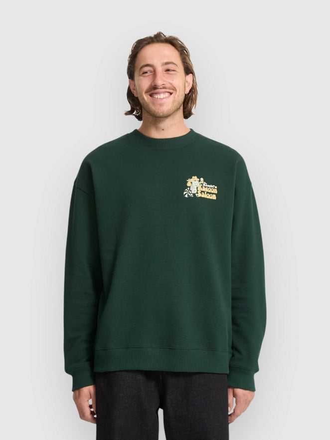 Load image into Gallery viewer, Volcom Men&#39;s Racoon Crew Sweatshirt Scarab A4632508_SCB
