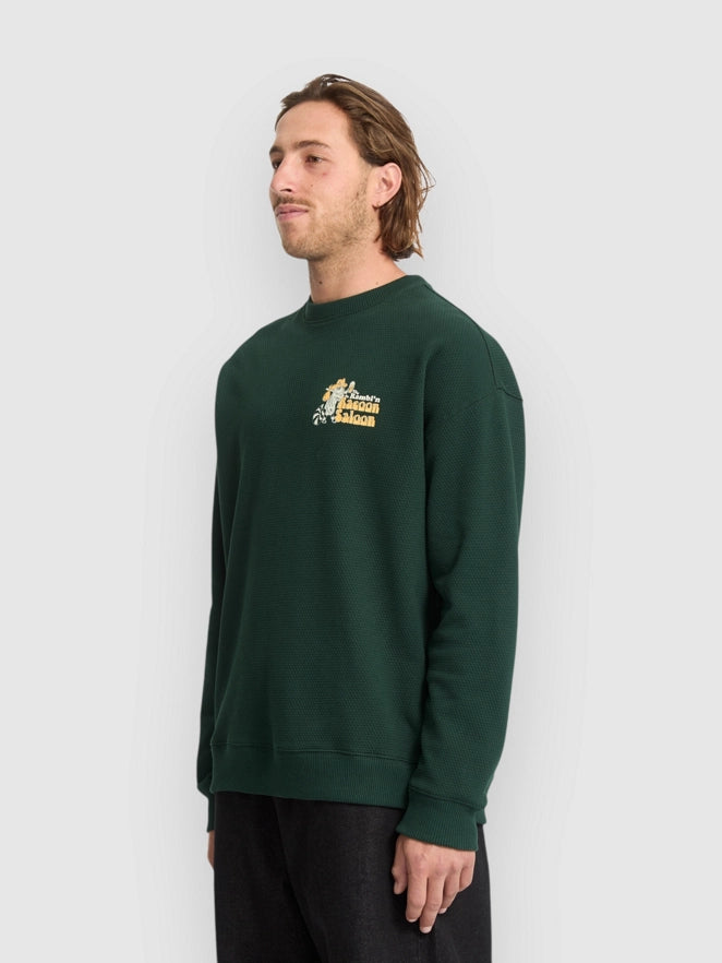 Load image into Gallery viewer, Volcom Men&#39;s Racoon Crew Sweatshirt Scarab A4632508_SCB
