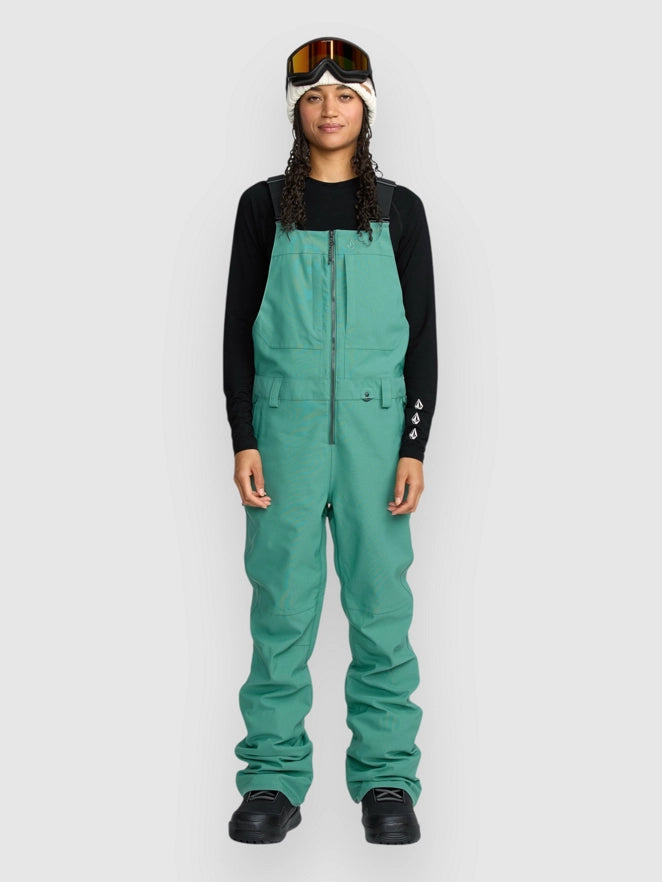 Load image into Gallery viewer, Volcom Women&#39;s Swift Bib Overall Snow Pants SUG H1352606-SUG
