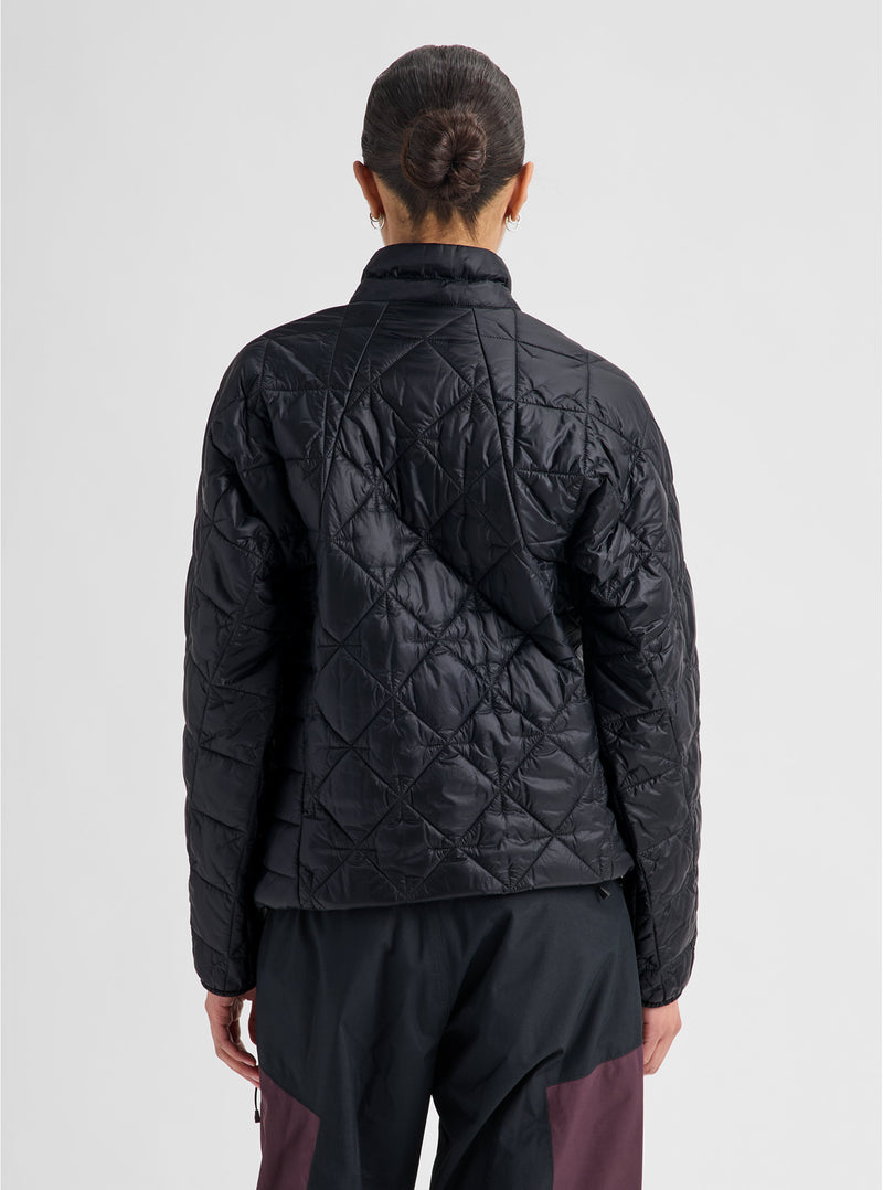 Load image into Gallery viewer, Burton Women's Burton Reserve Midweight Synthetic Puffer Jacket True Black 3065410A04
