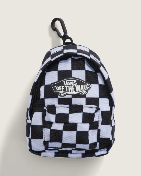 Vans Unisex Micro Old Skool Keychain Backpack Black/White VN000T69Y28