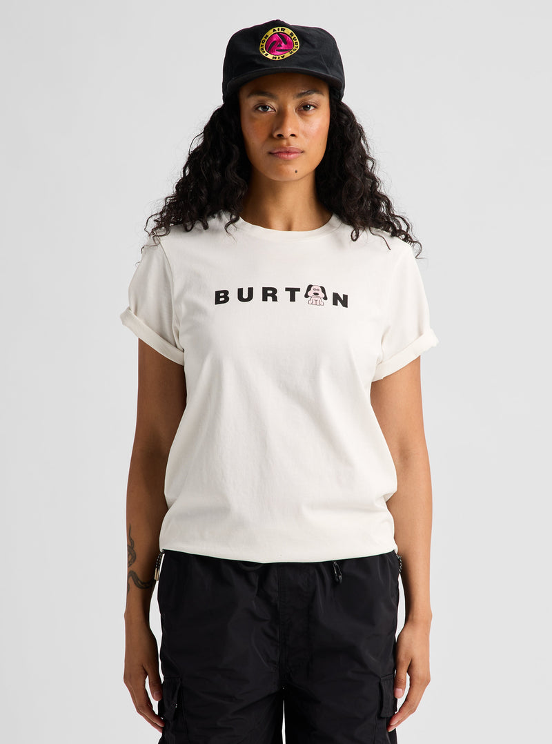 Load image into Gallery viewer, Burton Unisex Process 27 Short Sleeve T-Shirt Stout White 3075110A26
