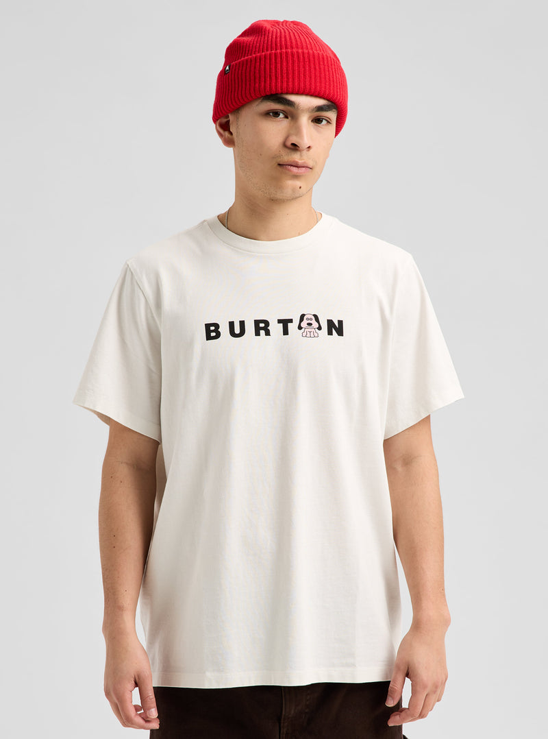 Load image into Gallery viewer, Burton Unisex Process 27 Short Sleeve T-Shirt Stout White 3075110A26
