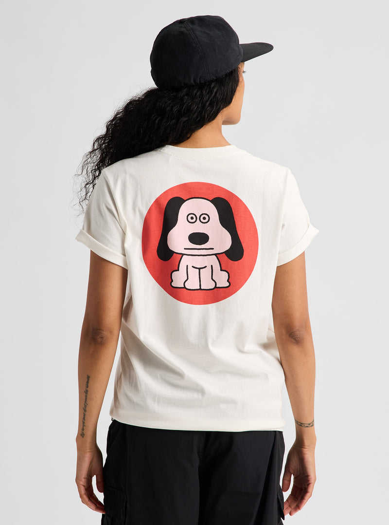 Load image into Gallery viewer, Burton Unisex Process 27 Short Sleeve T-Shirt Stout White 3075110A26
