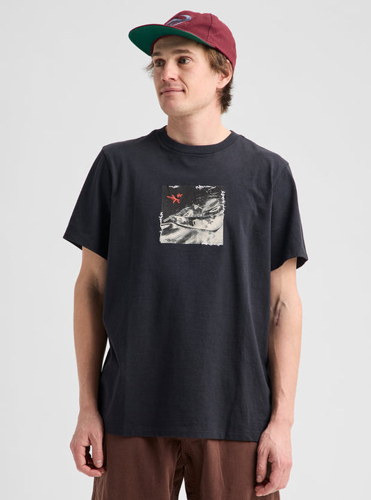 Burton Unisex Rider 27 Short Sleeve T-Shirt True Black 3075310A04