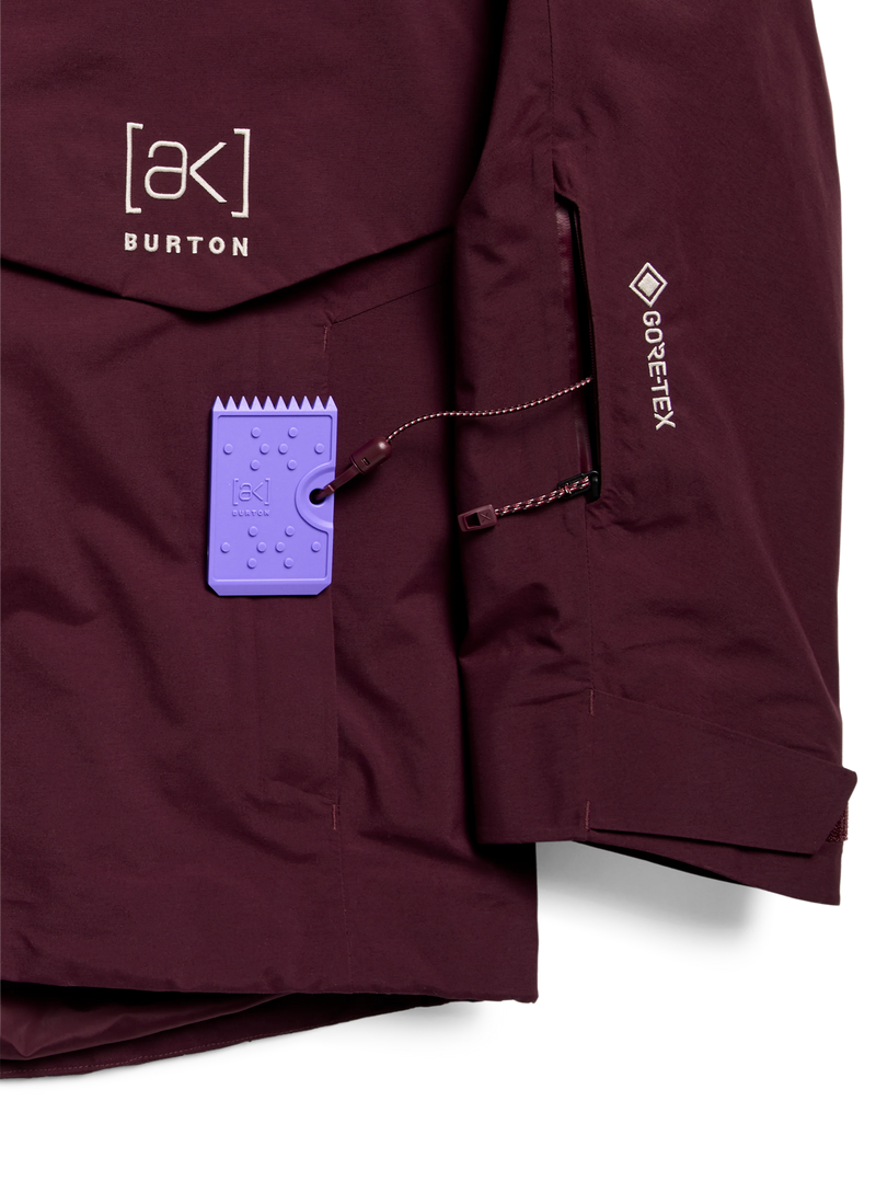 Load image into Gallery viewer, Burton Men's [ak] Swash Synthetic Insulated GORE-TEX 2L Snow Jacket Rum Raisin 3075710FAKRG0
