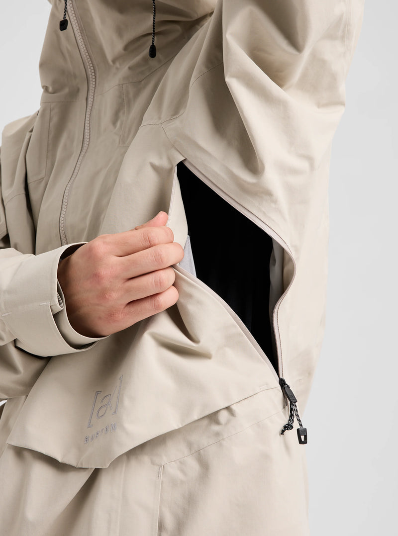Load image into Gallery viewer, Burton Men's [ak] Cyclic GORE-TEX 2L Snow Jacket Chinchilla Gray 3076310E7MRG0
