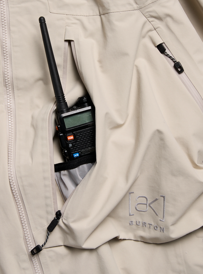 Load image into Gallery viewer, Burton Men's [ak] Cyclic GORE-TEX 2L Snow Jacket Chinchilla Gray 3076310E7MRG0
