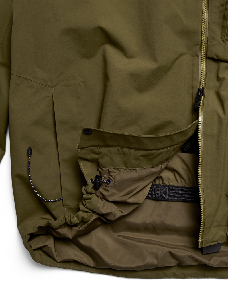 Load image into Gallery viewer, Burton Men's [ak] Cyclic GORE-TEX 2L Snow Jacket Dried Moss 3076310E7NRG0
