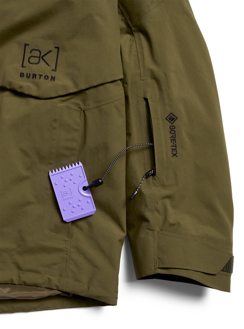 Load image into Gallery viewer, Burton Men's [ak] Cyclic GORE-TEX 2L Snow Jacket Dried Moss 3076310E7NRG0
