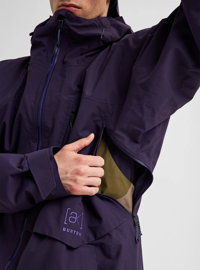 Load image into Gallery viewer, Burton Men's [ak] Cyclic GORE-TEX 2L Snow Jacket Nightshade Purple 3076310E7ZRG0
