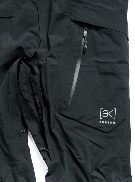 Burton Men's [ak] Cyclic GORE-TEX 2L Bib Snow Pants True Black 3076510A04RG0