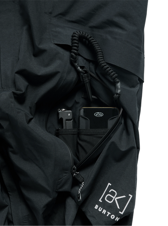 Burton Men's [ak] Cyclic GORE-TEX 2L Bib Snow Pants True Black 3076510A04RG0