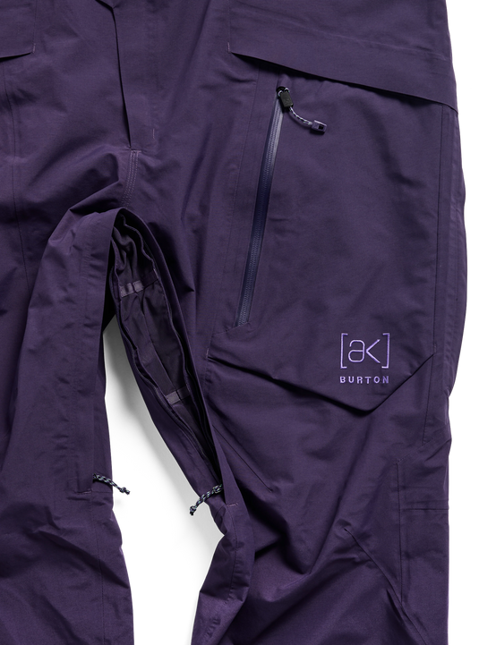 Burton Men's [ak] Cyclic GORE-TEX 2L Bib Snow Pants Nightshade Purple 3076510E7ZRG0