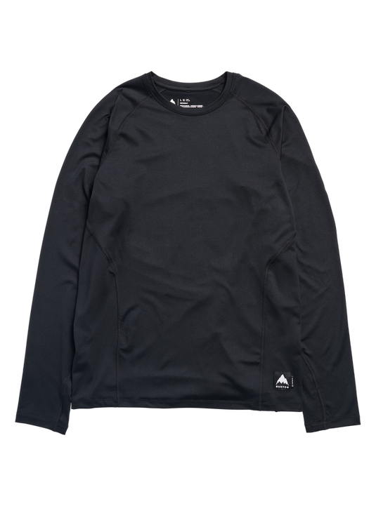 Burton Men's Synthetic Midweight Base Layer Crew True Black 3077310A04RG