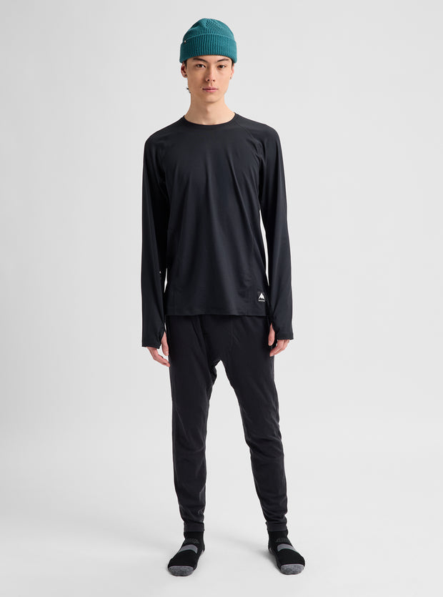 Load image into Gallery viewer, Burton Men's Synthetic Midweight Base Layer Crew True Black 3077310A04RG
