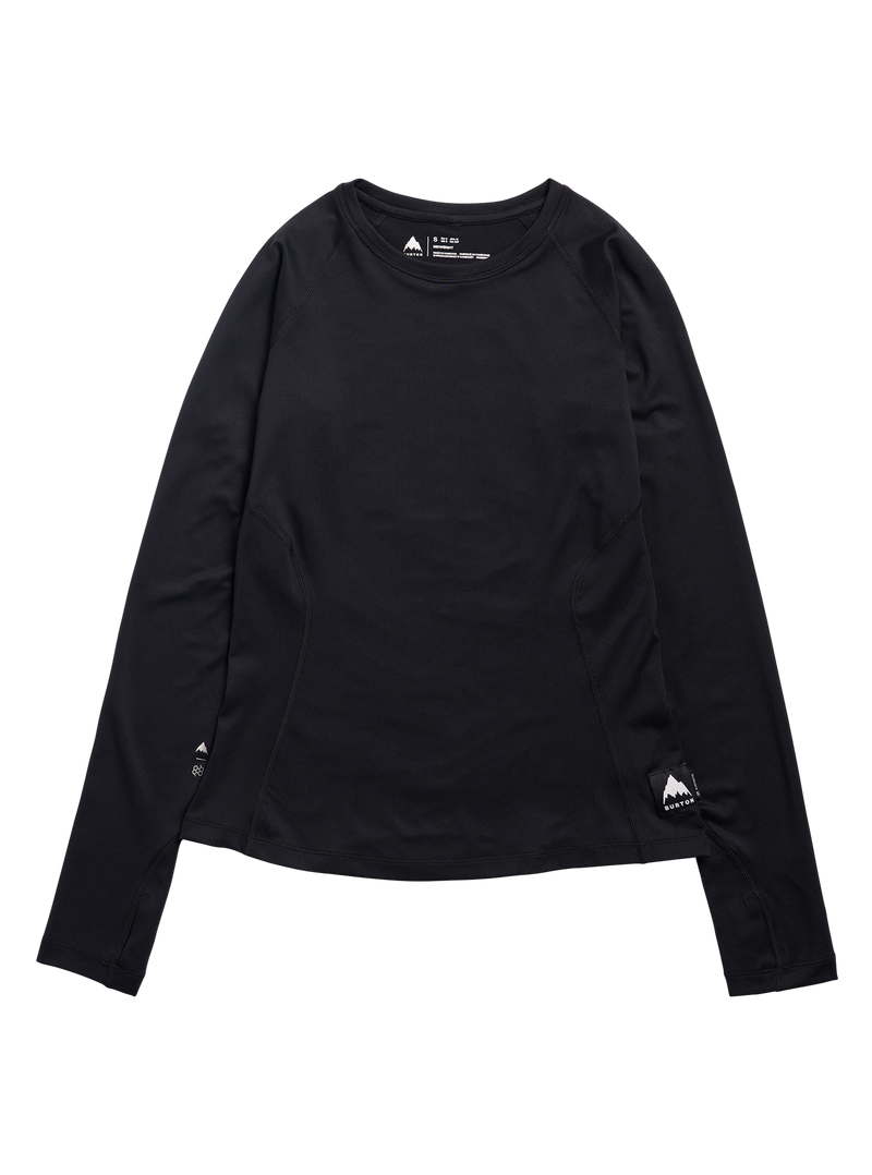 Load image into Gallery viewer, Burton Women's Synthetic Midweight Base Layer Crew True Black 3077410A04RG0
