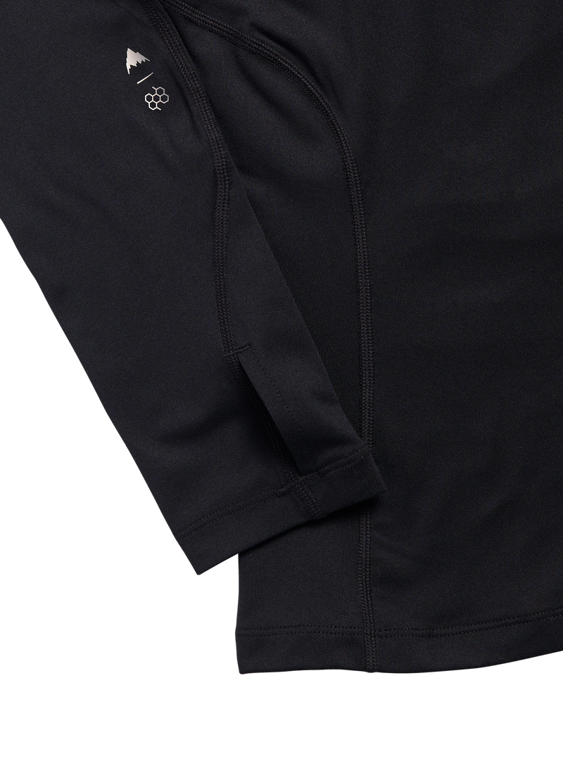 Load image into Gallery viewer, Burton Women's Synthetic Midweight Base Layer Crew True Black 3077410A04RG0

