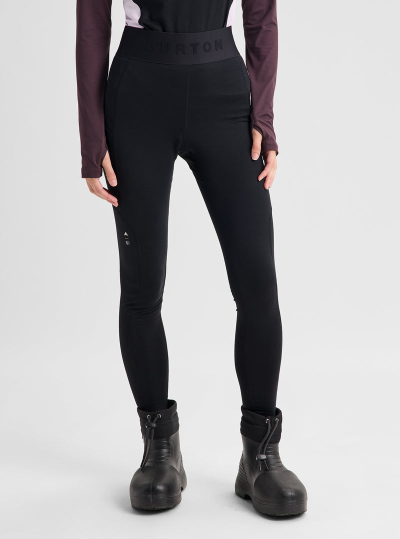 Load image into Gallery viewer, Burton Women's Synthetic Midweight Base Layer Pants True Black 3077610A04RG0
