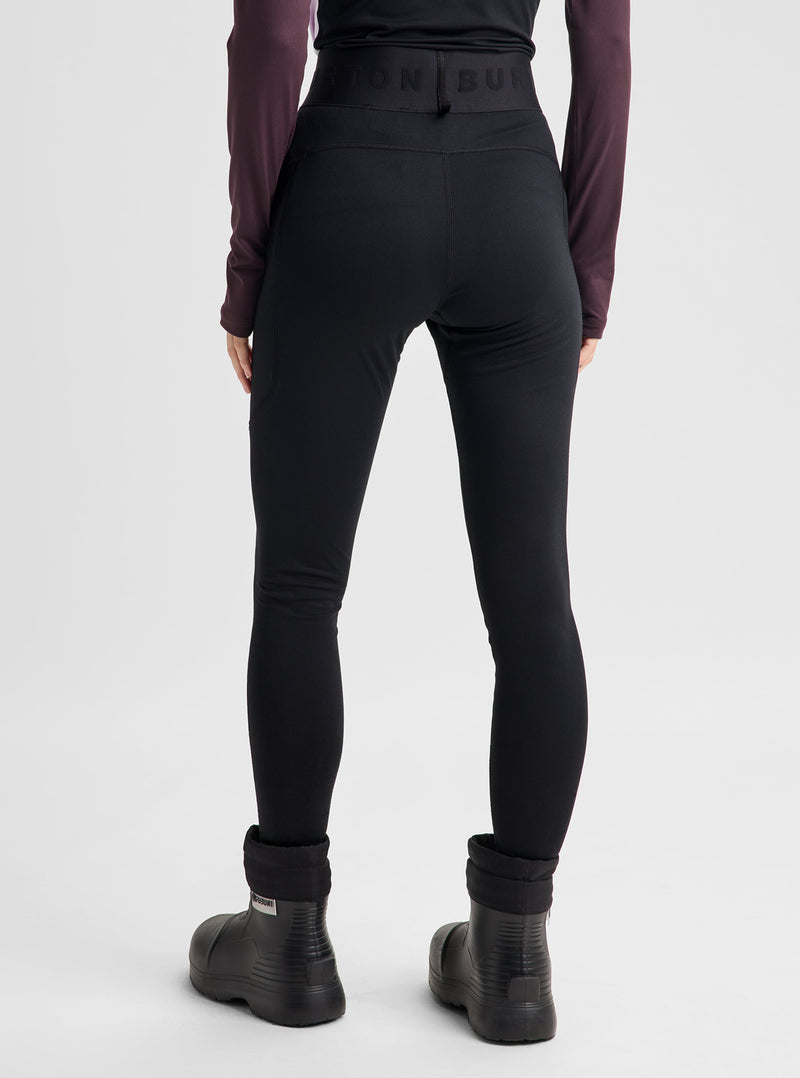 Load image into Gallery viewer, Burton Women's Synthetic Midweight Base Layer Pants True Black 3077610A04RG0

