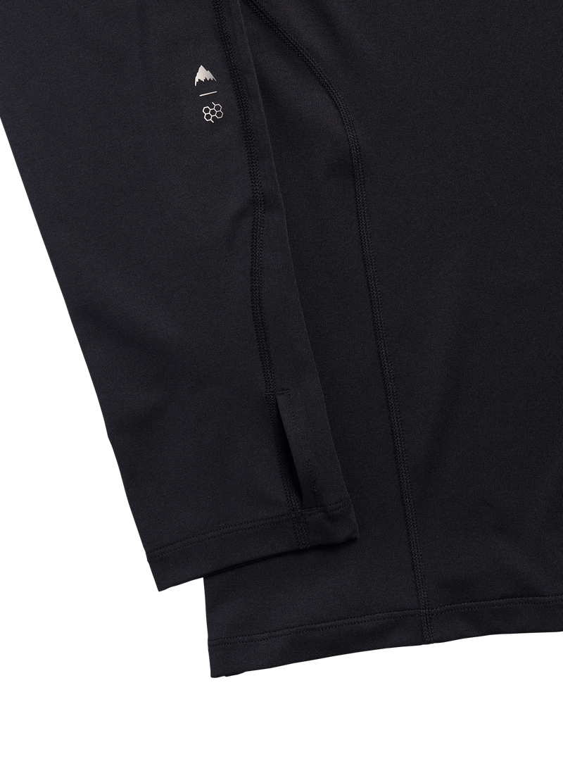 Load image into Gallery viewer, Burton Men's Synthetic Lightweight Base Layer Crewneck True Black 3077710A04RG0
