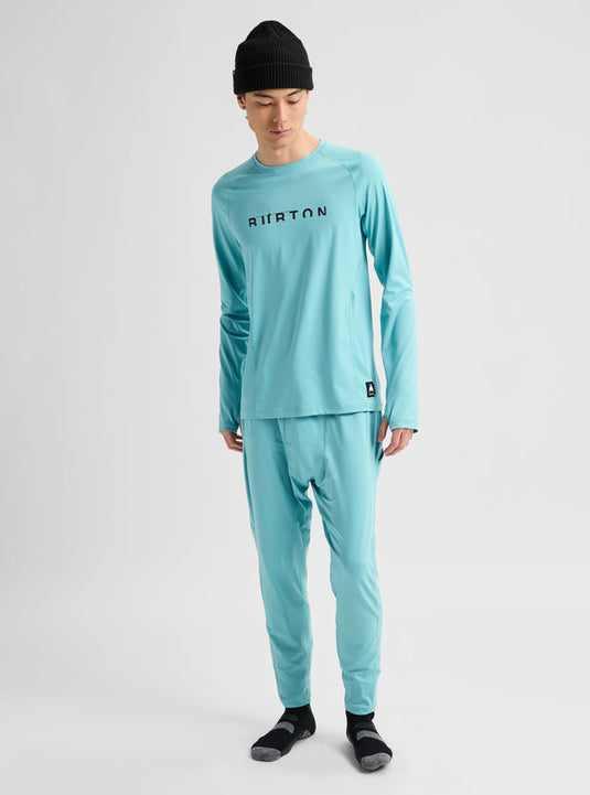 Burton Men's Synthetic Lightweight Base Layer Crewneck Mineral Blue 3077710E9ARG