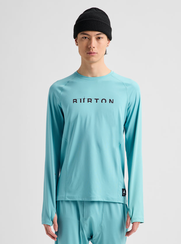 Load image into Gallery viewer, Burton Men's Synthetic Lightweight Base Layer Crewneck Mineral Blue 3077710E9ARG
