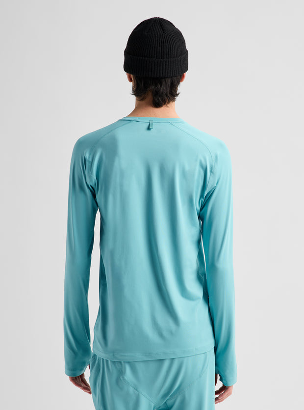 Load image into Gallery viewer, Burton Men's Synthetic Lightweight Base Layer Crewneck Mineral Blue 3077710E9ARG
