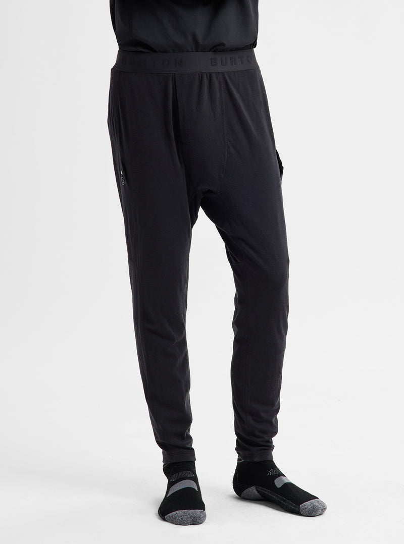 Load image into Gallery viewer, Burton Men's Men's Synthetic Lightweight Base Layer Pants True Black 3077810A04RG0
