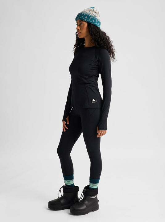 Burton Women's Lightweight Base Layer Crewneck True Black 3077910A04RG0