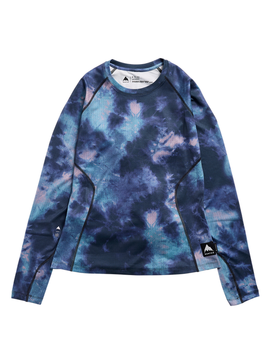 Burton Women's Synthetic Lightweight Base Layer Crewneck Crystal Dye 3077910E4URG