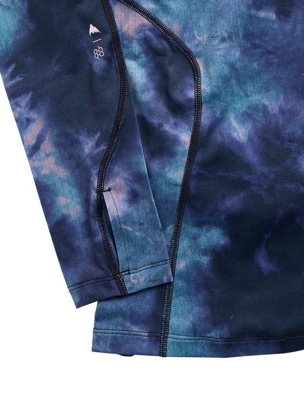Load image into Gallery viewer, Burton Women's Synthetic Lightweight Base Layer Crewneck Crystal Dye 3077910E4URG
