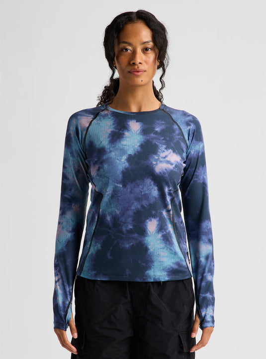 Burton Women's Synthetic Lightweight Base Layer Crewneck Crystal Dye 3077910E4URG