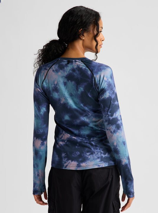 Burton Women's Synthetic Lightweight Base Layer Crewneck Crystal Dye 3077910E4URG