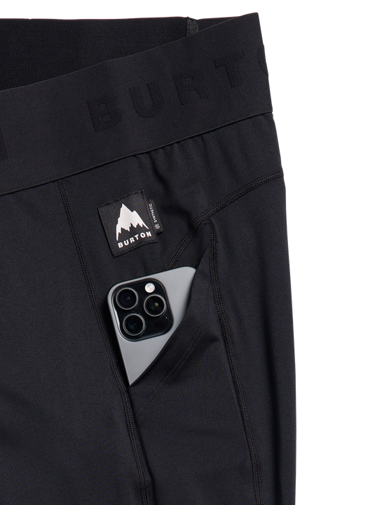 Burton Women's Lightweight Base Layer Pants True Black 3078010A04RG0
