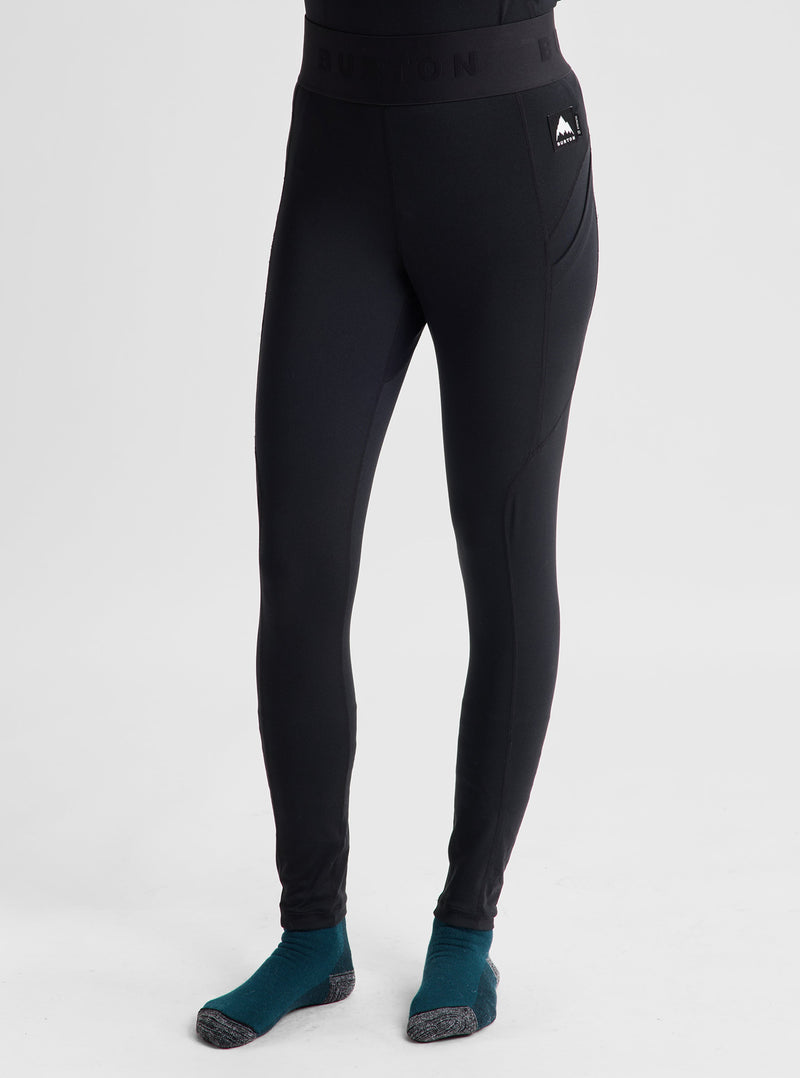 Load image into Gallery viewer, Burton Women's Lightweight Base Layer Pants True Black 3078010A04RG0
