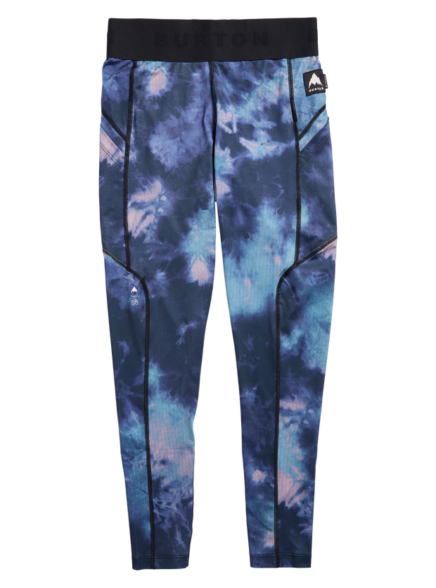 Load image into Gallery viewer, Burton Women's Synthetic Lightweight Base Layer Pants Crystal Dye 3078010E4URG
