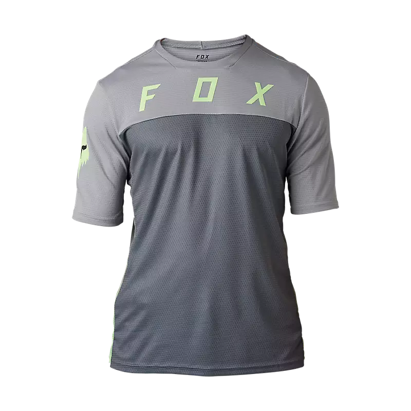 Load image into Gallery viewer, Fox Defend Cekt Short Sleeve Jersey Black/Grey 31029-014
