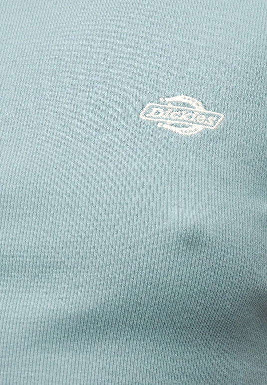 Dickies Women's Gladeville Mid Weight T-Shirt Stormy Sea DK0A87QBL371